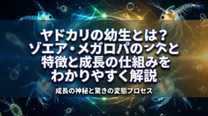 ヤドカリの幼生とは？ゾエア・メガロパの特徴と成長の仕組みをわかりやすく解説