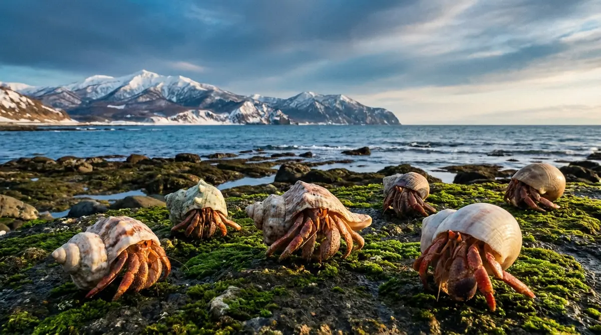 北海道に生息するヤドカリの種類と特徴