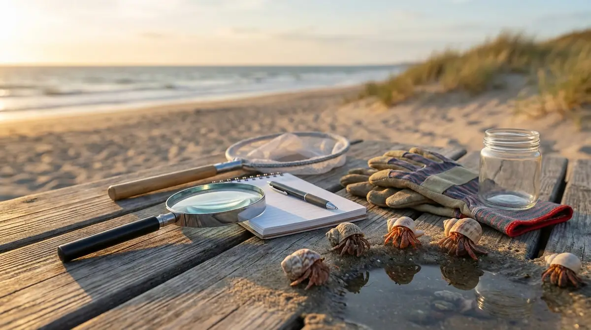 ヤドカリ観察・採集の準備と注意点