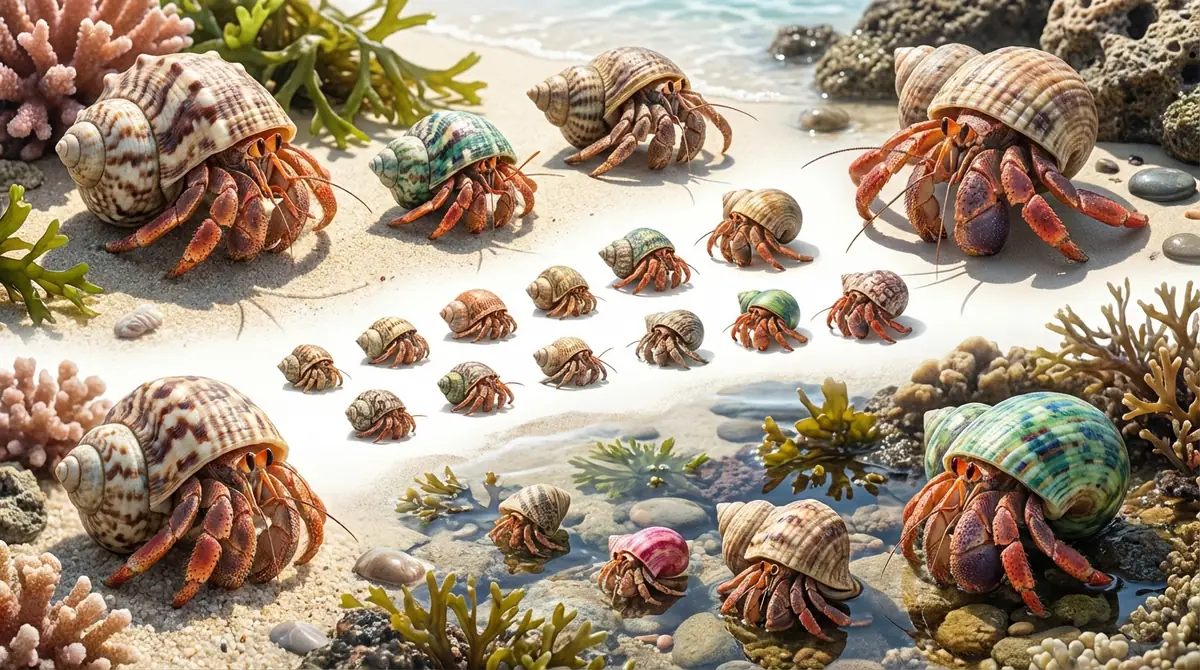 ヤドカリの基本情報｜分類と種類をおさらい