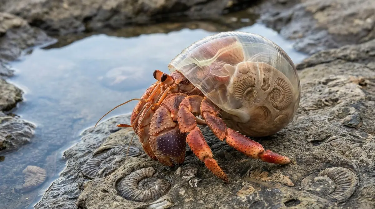 ヤドカリの進化の証拠を観察しよう｜体に残る痕跡