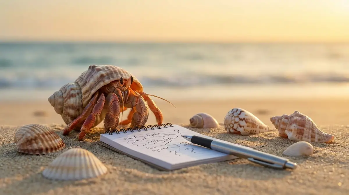 すぐ使える!ヤドカリの英語例文7選【場面別】