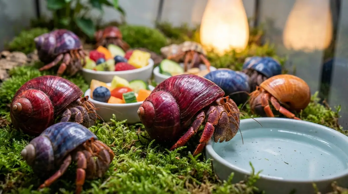 ヤドカリの色を鮮やかに保つ5つの方法