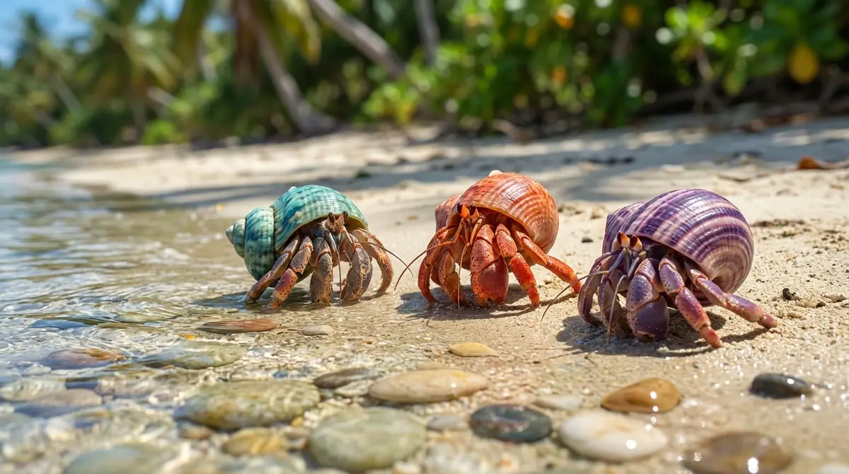 色がきれいなヤドカリ人気種3選と選び方