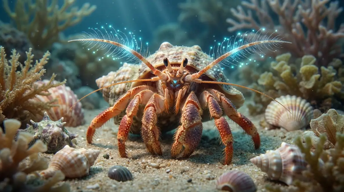 ヤドカリの嗅覚の仕組み｜触角の構造と役割を解説