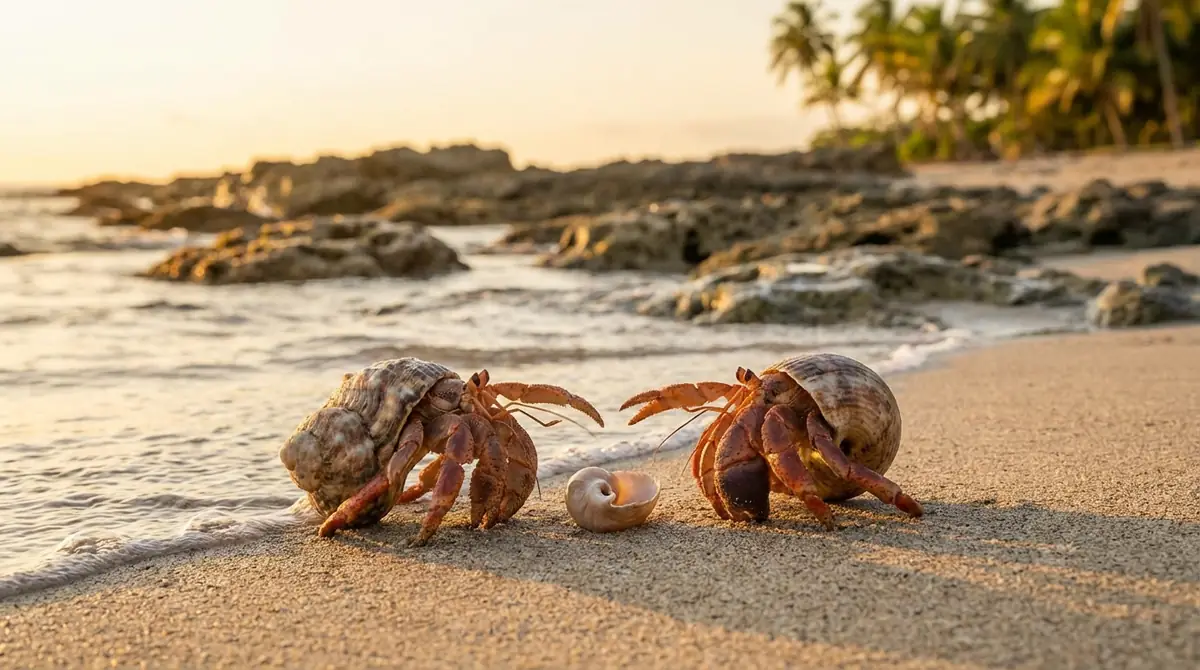 ヤドカリがケンカする3つの原因