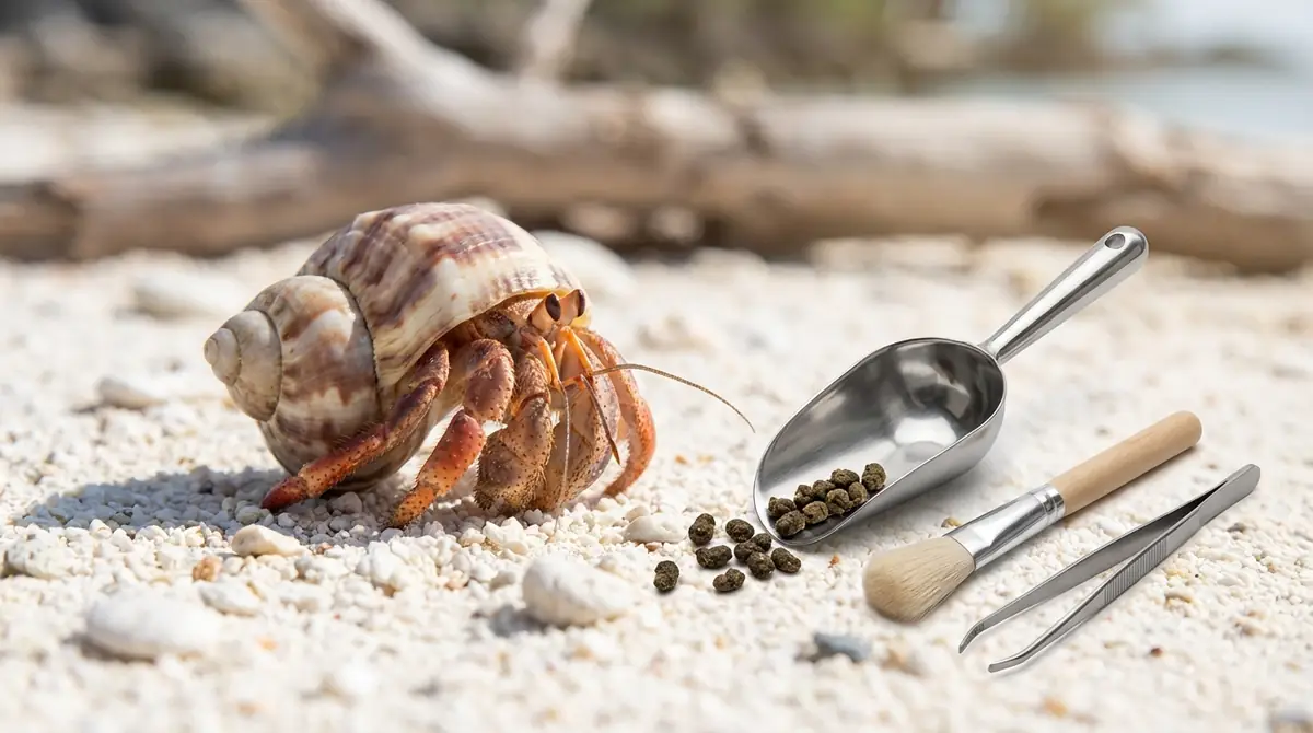 ヤドカリのフン掃除を楽にする3つのコツ