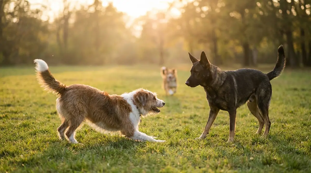 ケンカ?威嚇?遊び?行動の見分け方