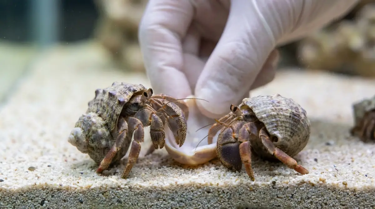 【緊急】ヤドカリのケンカを止める3ステップ