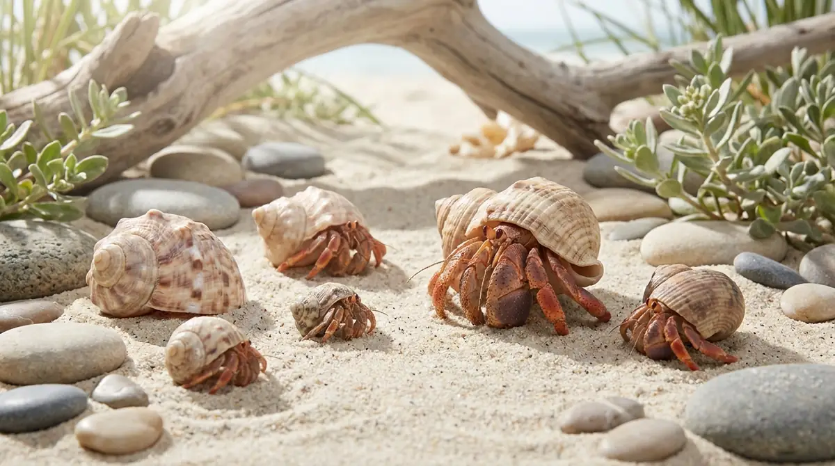 ヤドカリのケンカを予防する5つの対策