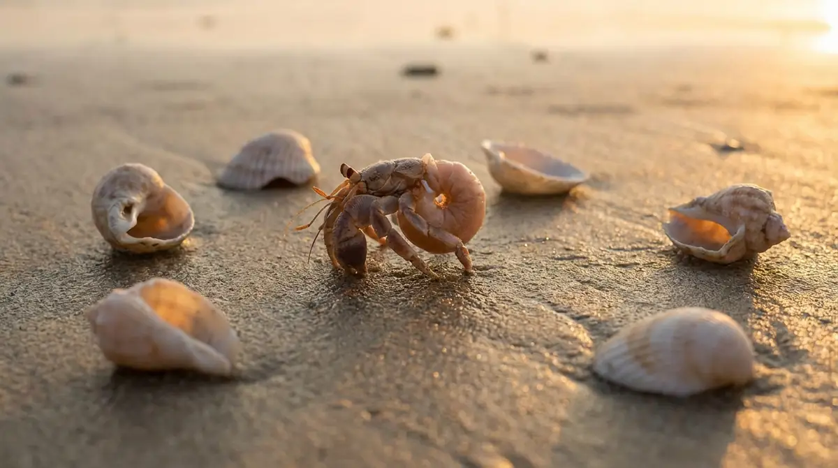 【緊急】貝殻なしのヤドカリは危険な状態？今すぐ確認すべきこと