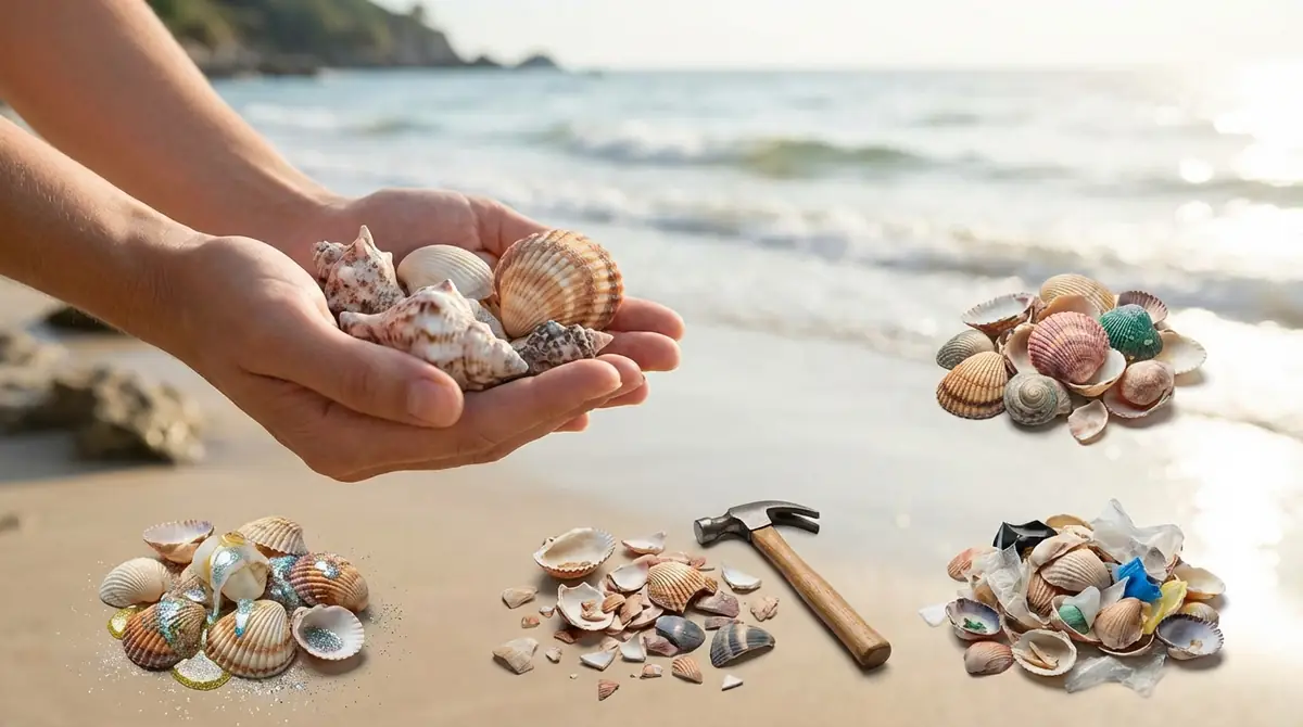 貝殻に戻す際に絶対やってはいけないNG行動3選