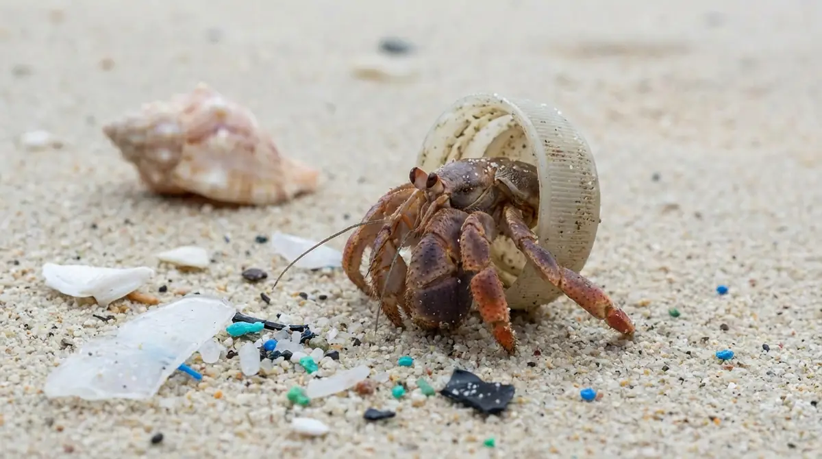 【飼育者向け】ヤドカリにプラスチックの殻を与えてはいけない理由