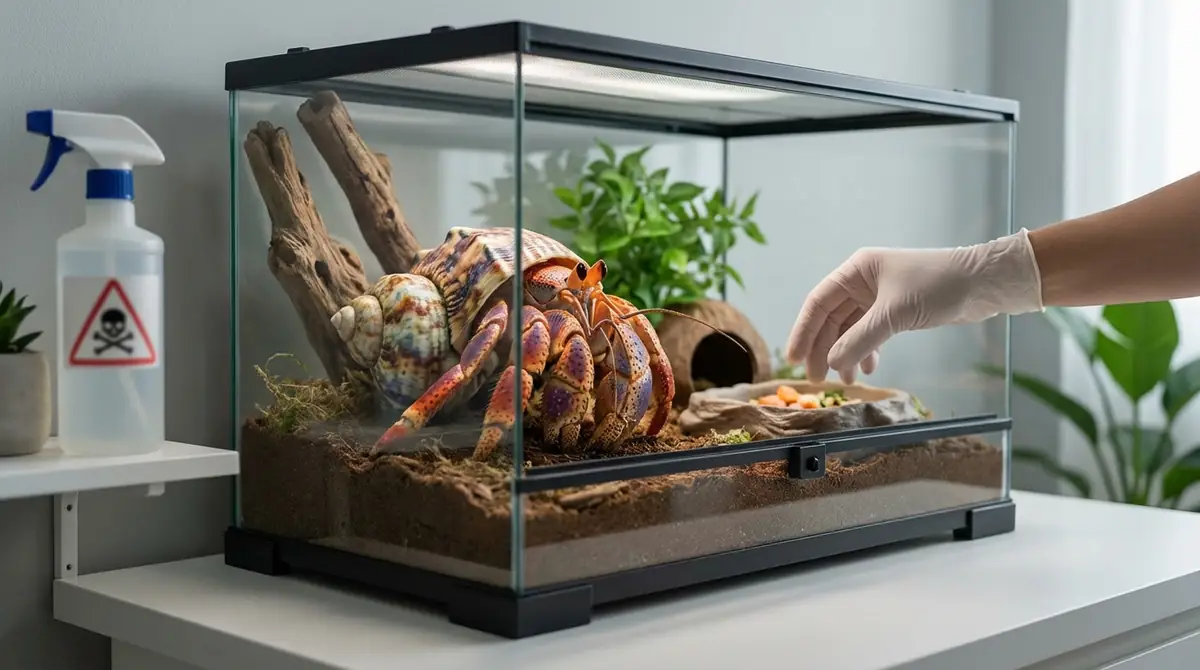 ヤドカリを飼育する場合の毒性リスクと注意点