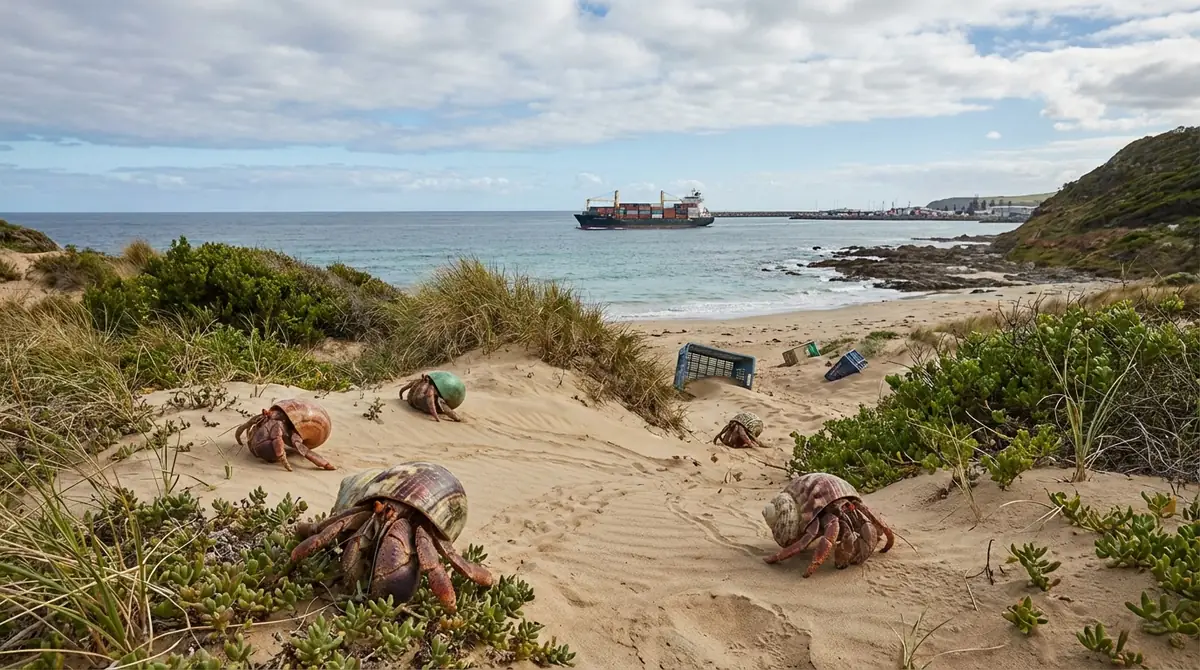 なぜ増えた？外来ヤドカリの侵入経路と拡大の原因