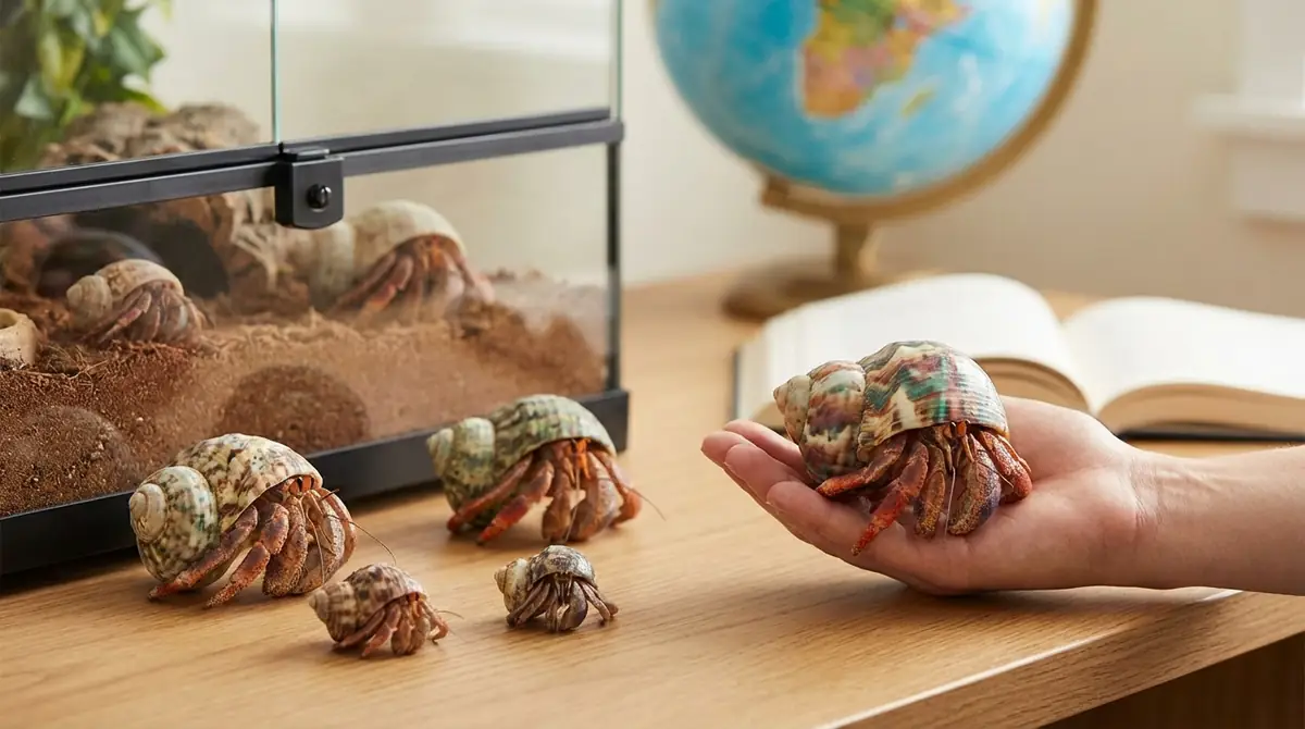 ペットとしてヤドカリを飼う際の外来種リスクと注意点