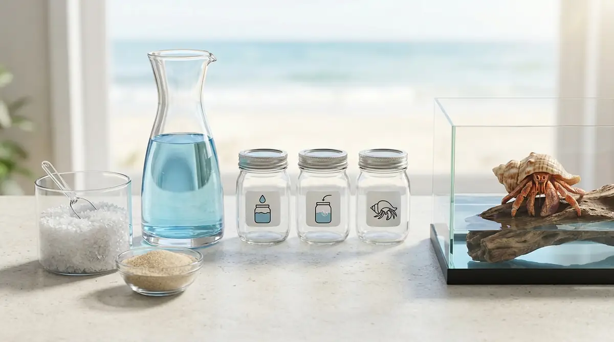 ヤドカリ飼育用の海水の作り方【初心者向け3ステップ】
