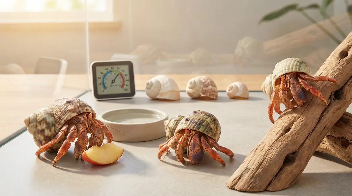 まとめ｜ヤドカリを長く健康に飼うための3つのポイント