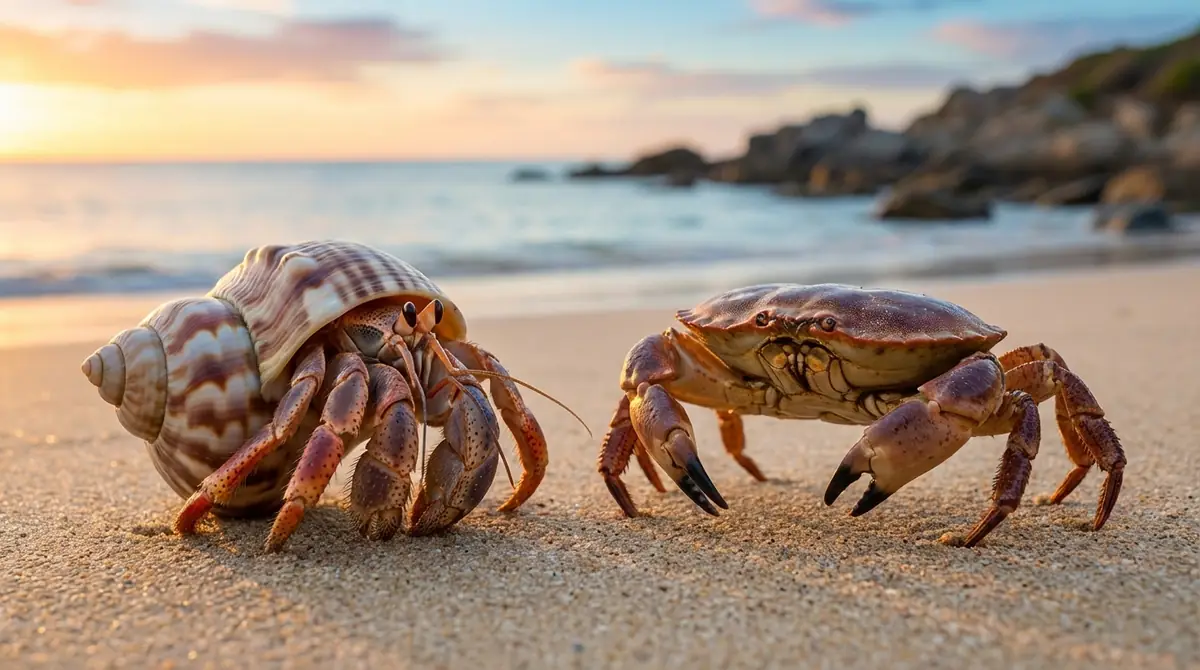 ヤドカリの基本情報｜カニとの違い・寿命・足の数