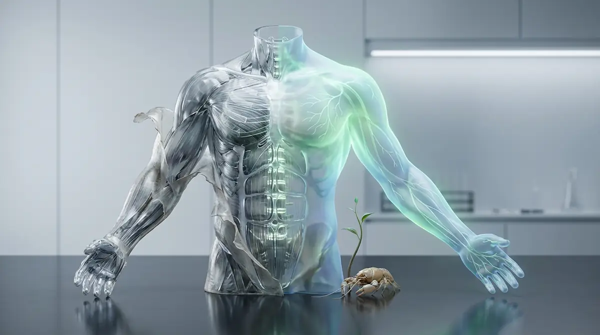 体の構造に隠された秘密｜左右非対称・脱皮・再生