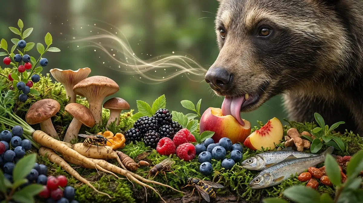 意外な食性と感覚能力｜雑食・嗅覚・味覚