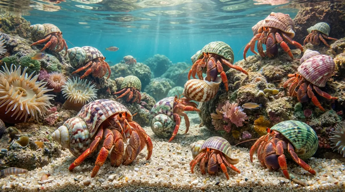 ヤドカリの面白い生態を観察してみよう