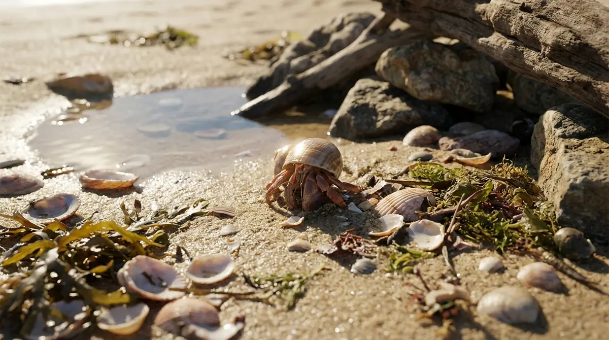 【結論】砂浜でもヤドカリはいる！見つかる3つの条件とは