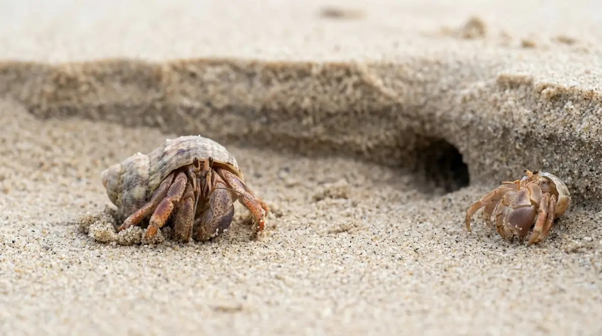 ヤドカリに砂が必要な3つの理由
