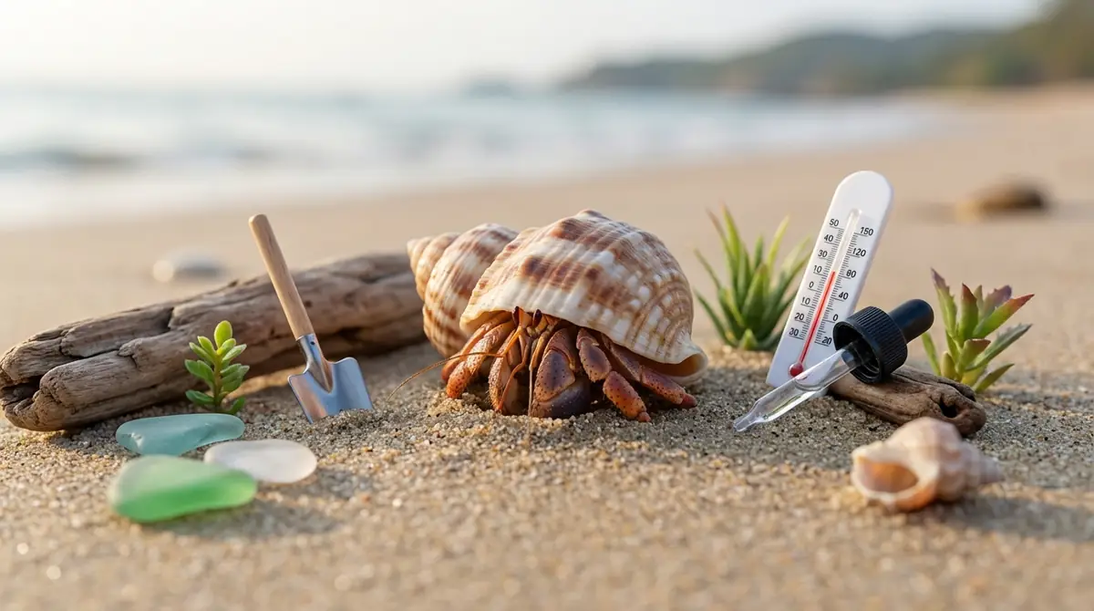 ヤドカリが砂から出てこない時の対処法