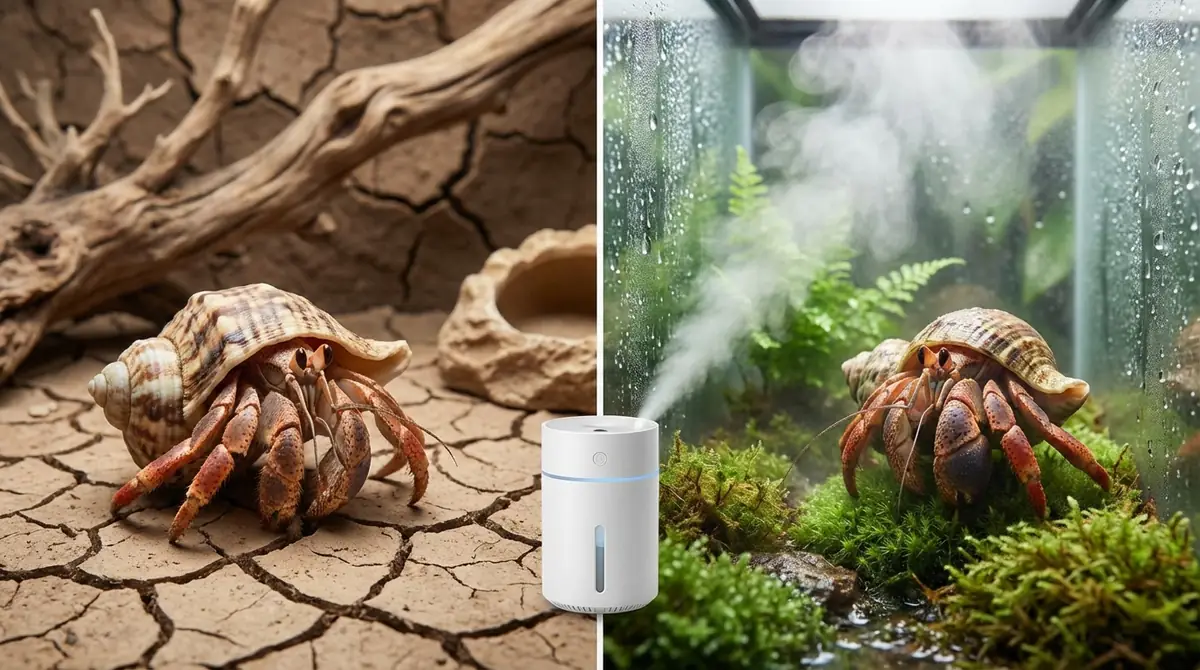 ヤドカリの湿度管理でよくあるトラブルと解決策