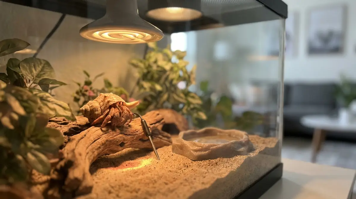 ヤドカリにヒーターが必要な理由と導入時期