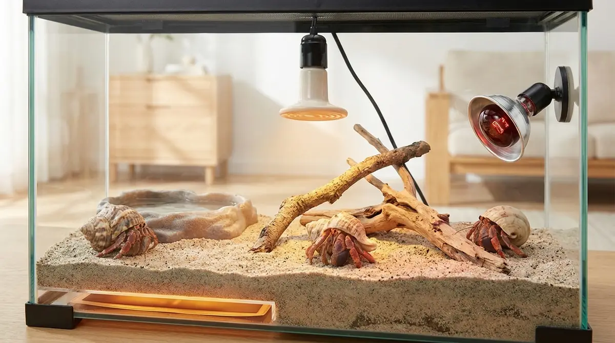 ヤドカリ用ヒーターの種類と特徴比較