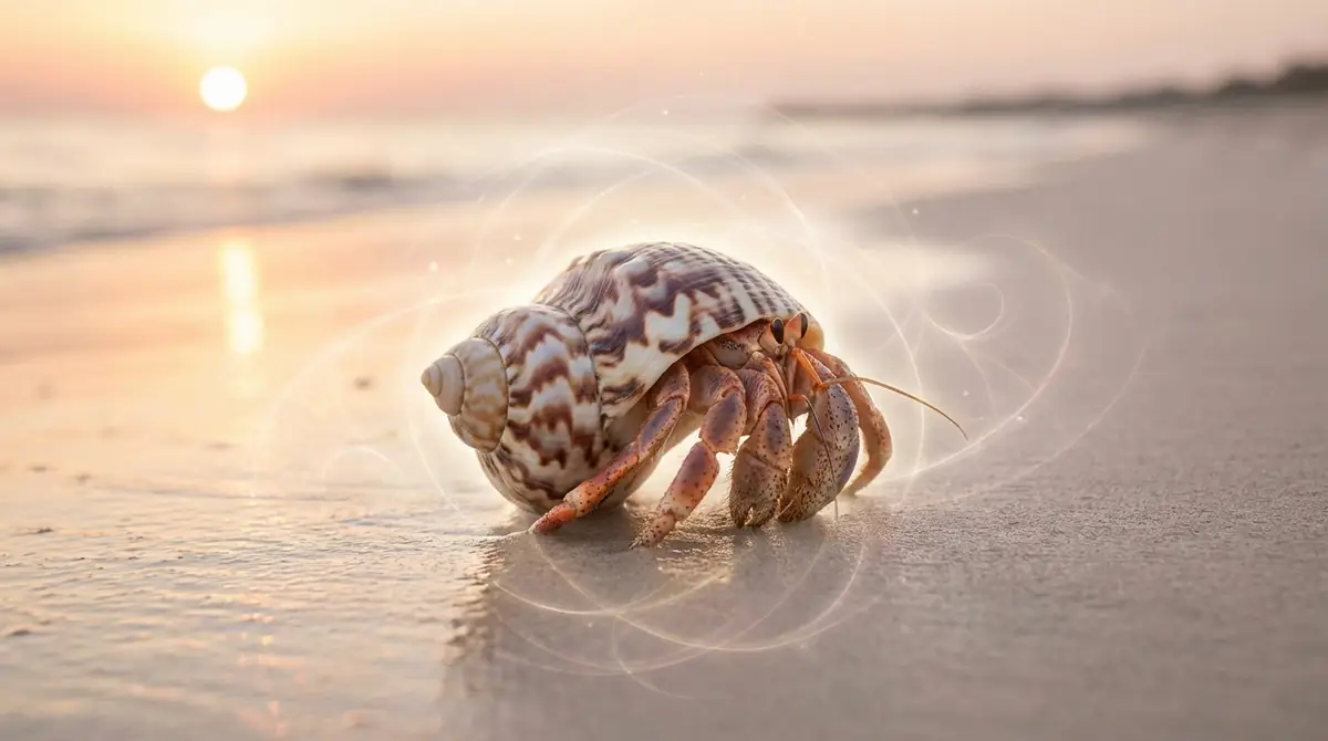 ヤドカリを見たとき・気になったときのスピリチュアルな意味