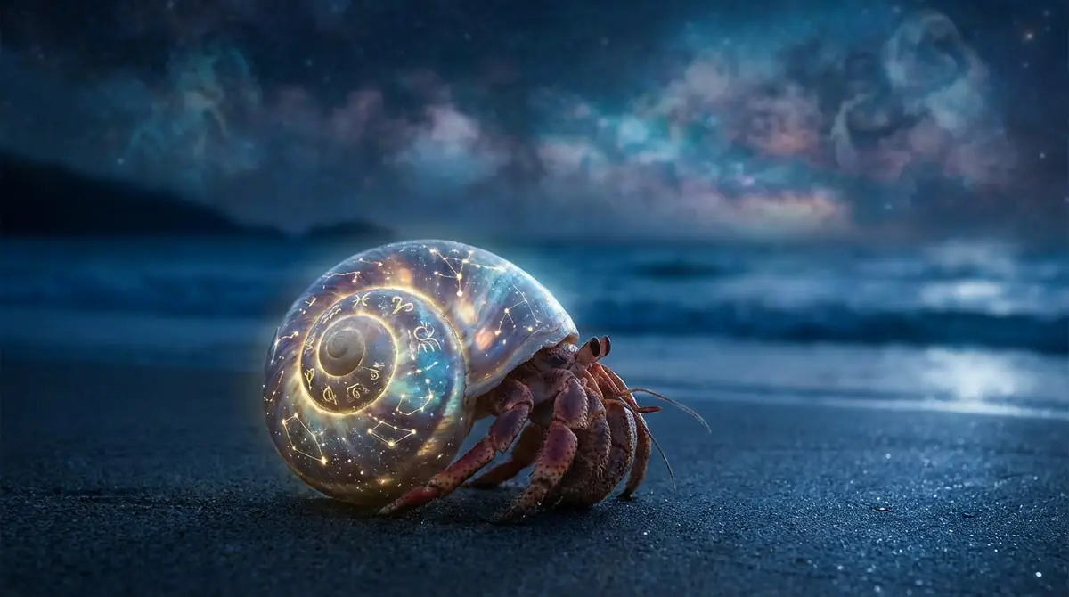 【夢占い】ヤドカリが夢に出てきたときのスピリチュアルな意味