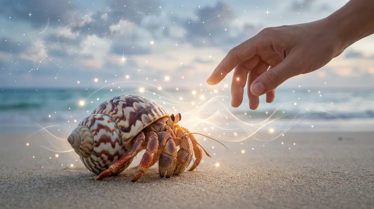 ヤドカリのスピリチュアルメッセージを受け取りやすい人の特徴