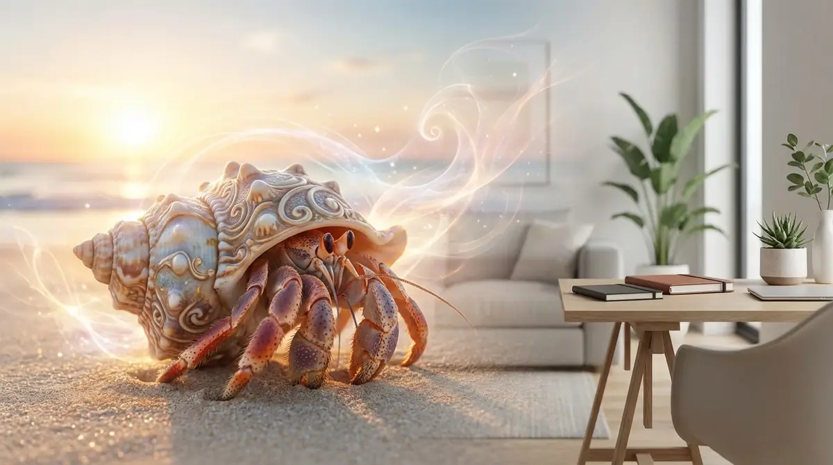 ヤドカリのスピリチュアルメッセージを日常に活かす実践法