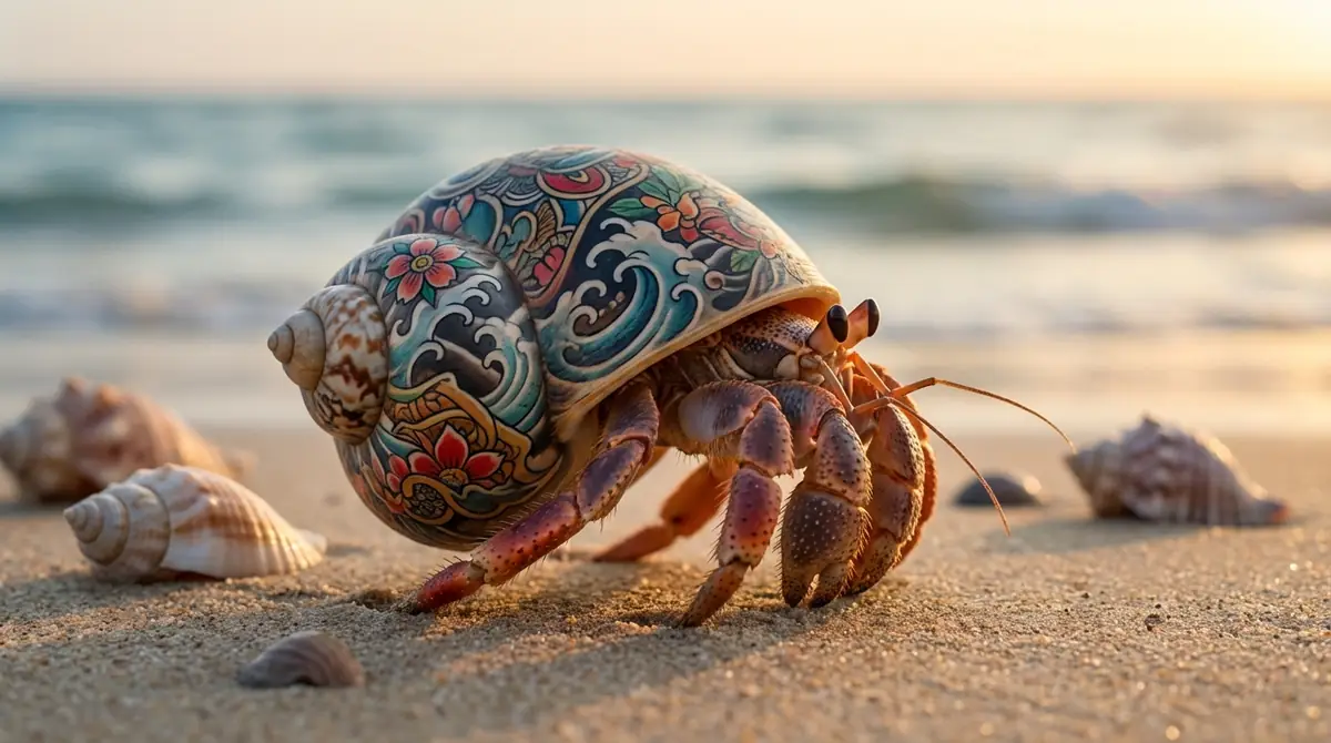 ヤドカリタトゥーとは？30秒でわかる人気の理由