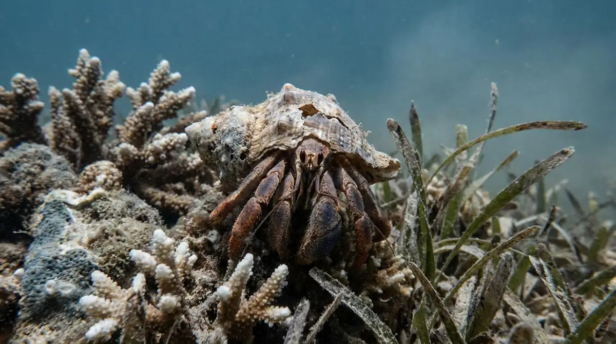 気候変動・海洋酸性化によるヤドカリへの影響