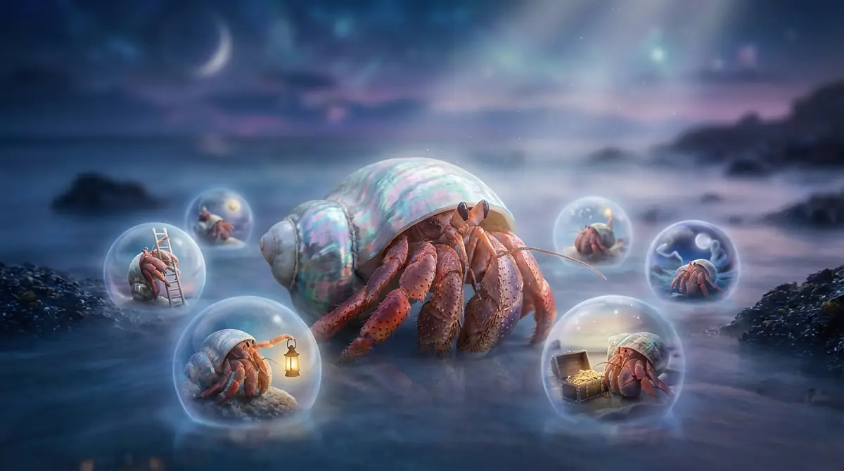 【状況別】ヤドカリの夢占い20パターンの意味を徹底解説