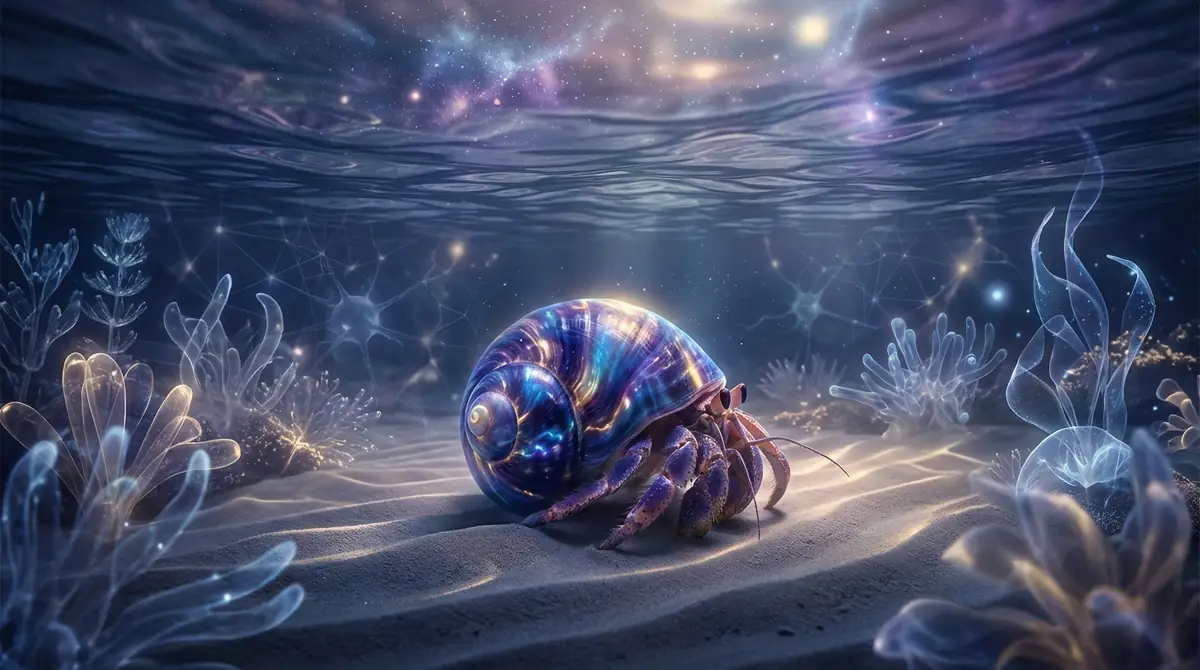 ヤドカリの夢を見る深層心理とスピリチュアルな理由