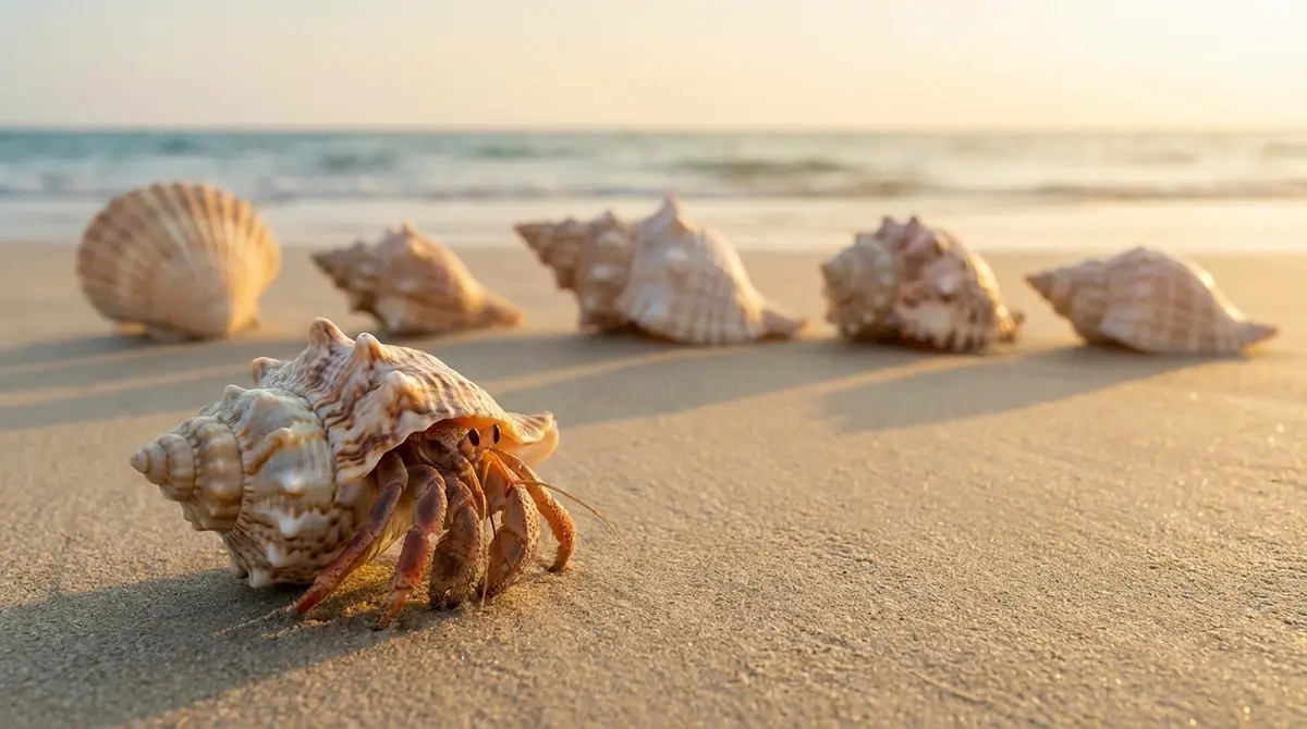 ヤドカリの比喩を深掘り|生態から読み解く5つの意味