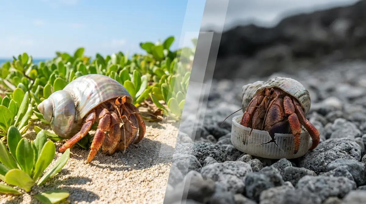 ヤドカリの比喩はポジティブ?ネガティブ?文脈で変わる解釈