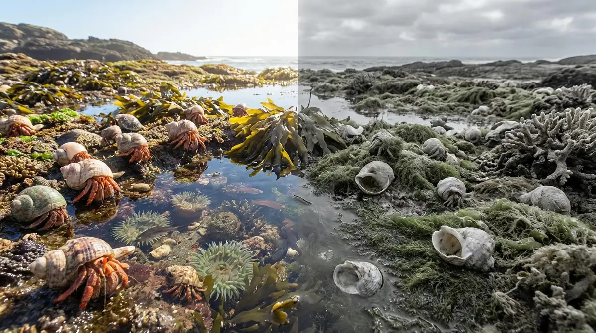 ヤドカリがいなくなったら？生態系への影響シミュレーション