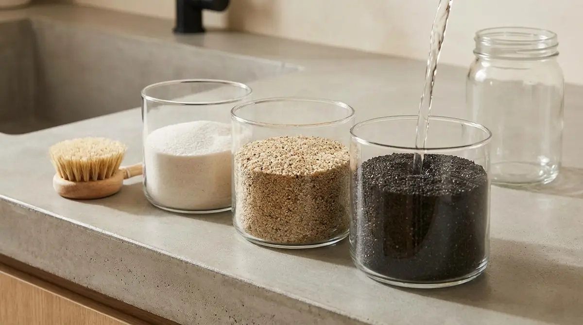 砂の種類別｜洗い方のコツと買い替え時期