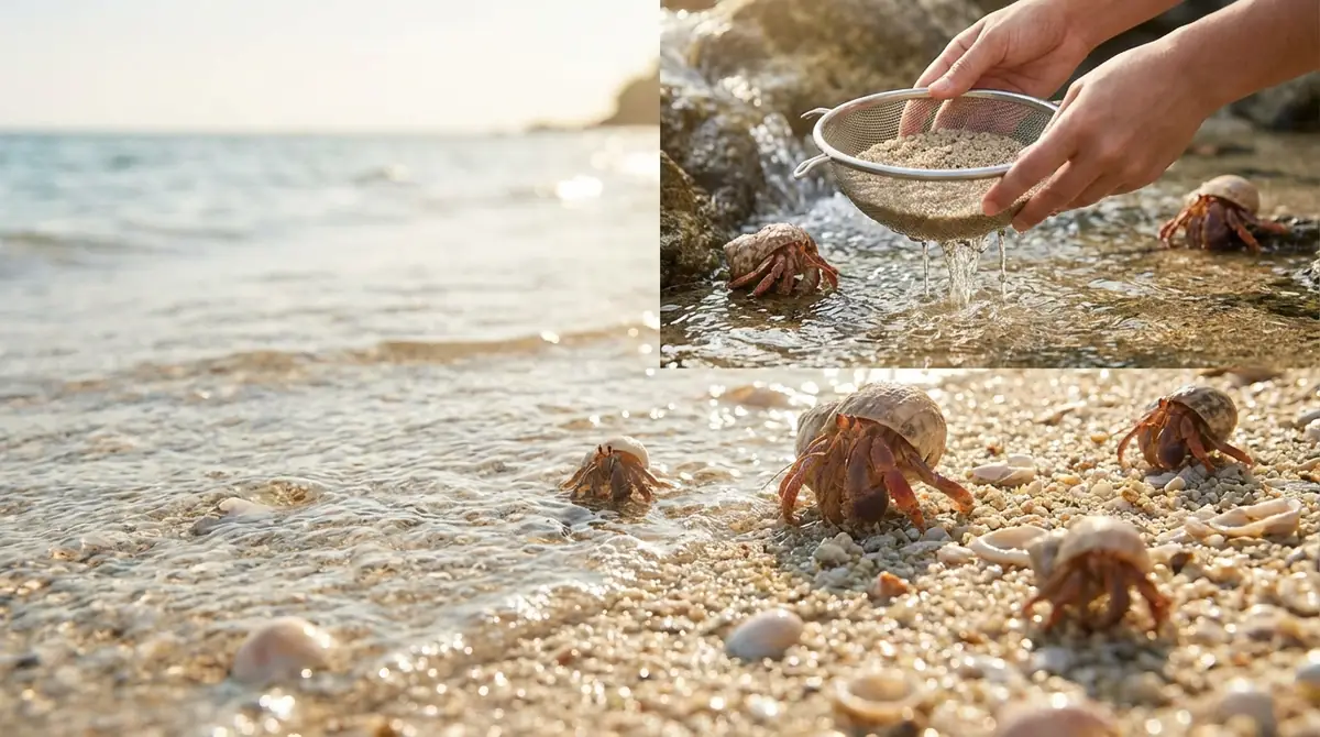 まとめ｜正しい砂の洗い方でヤドカリを健康に育てよう