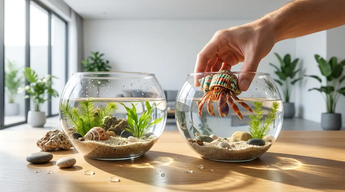 ヤドカリの水換えでよくある質問