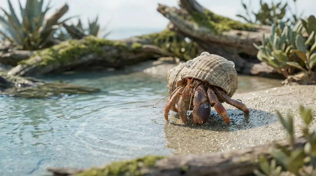 ヤドカリに水が必要な3つの理由｜生態から理解しよう