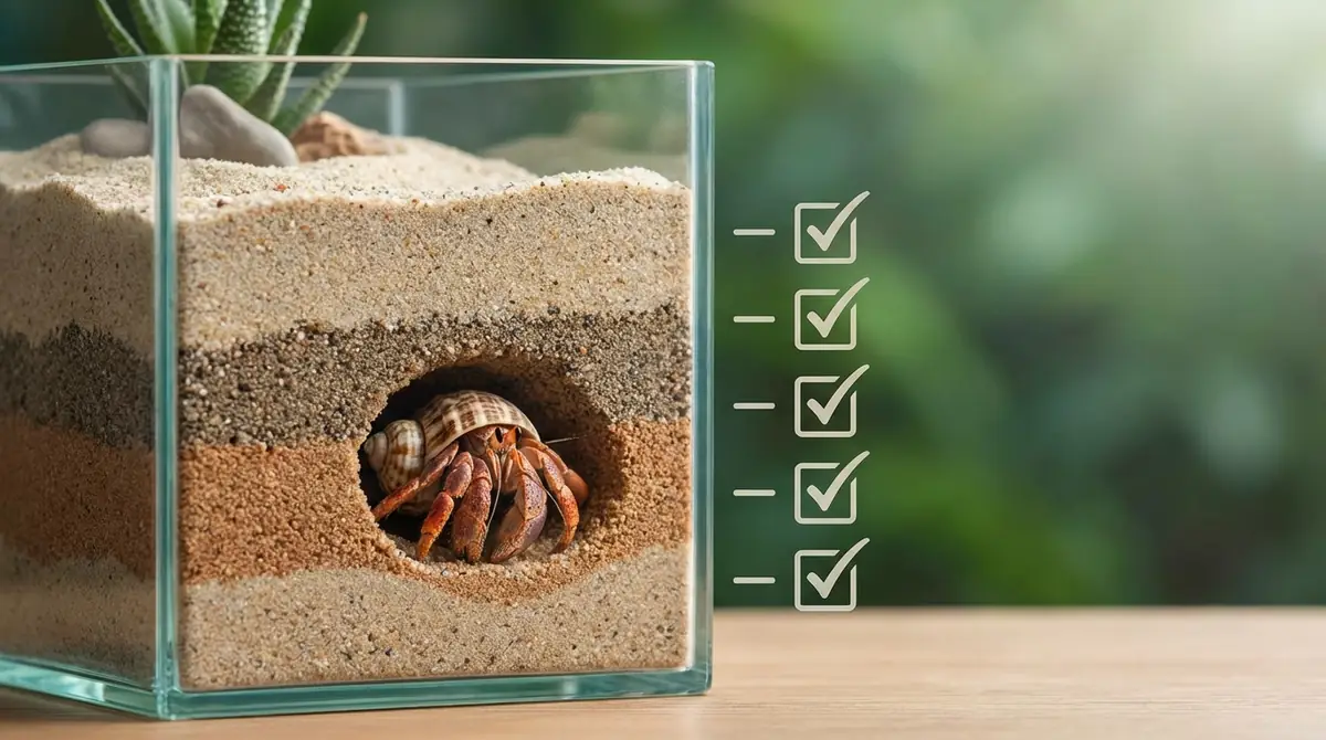 まとめ｜ヤドカリの砂の深さチェックリスト