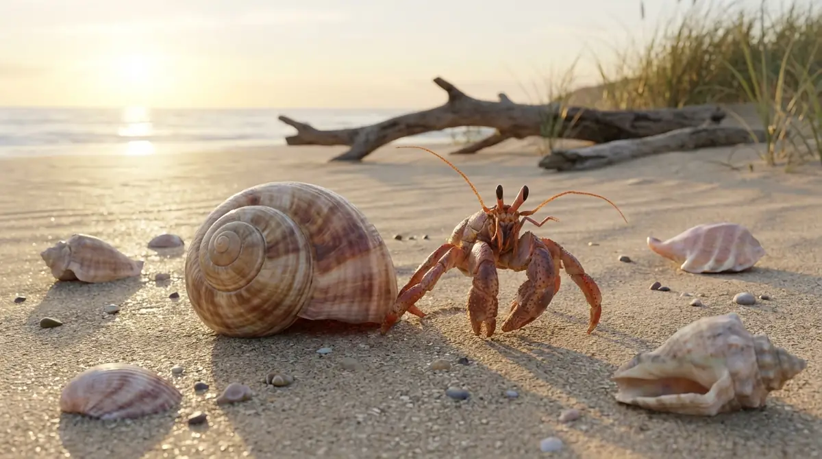 ヤドカリが貝殻に入らない・嫌がる7つの原因