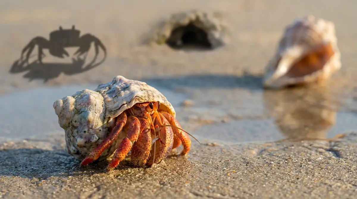 ヤドカリに貝殻が必要な理由｜命を守る3つの役割
